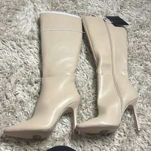 Knee High Heeled Boots